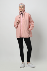 Zunaira Jacket Olahraga - Pink Salmon