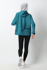 Zunaira Jacket Olahraga - Teal