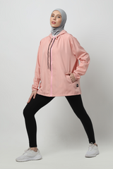 Zunaira Jacket Olahraga - Pink Salmon