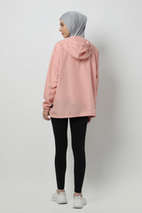 Zunaira Jacket Olahraga - Pink Salmon