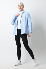 Zunaira Jacket Olahraga - Blue