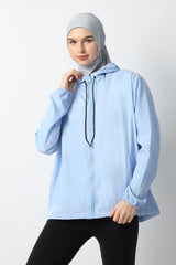 Zunaira Jacket Olahraga - Blue