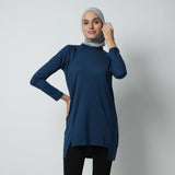 Devonee Long Top - Navy
