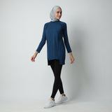 Devonee Long Top - Navy