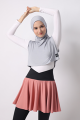 Kaleeva Short-Skirt Legging - Pink Salmon