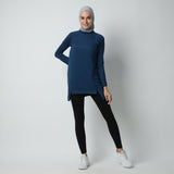 Devonee Long Top - Navy