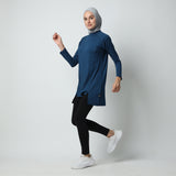 Devonee Long Top - Navy