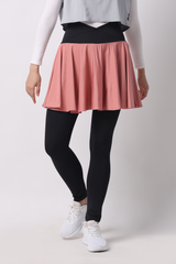 Kaleeva Short-Skirt Legging - Pink Salmon