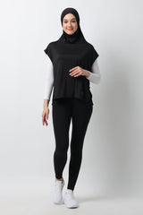 Ayessa Sport Hijab - Black