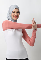 Bassama Manset Tangan Sambung Bolero - Dusty Rose