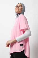 Dayeena Short Top - Pink