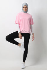 Dayeena Short Top - Pink