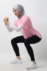 Dayeena Short Top - Pink