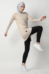 Devonee Long Top Almod