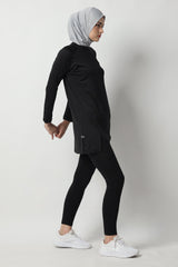 Devonee Long Top - Black