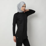 Devonee Long Top - Black