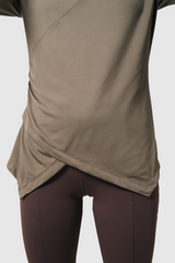 Lumi Slim Fit Ruched Sport - Brown