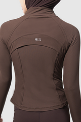 Lumi Slim Fit Sport Jacket - Brown