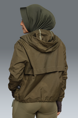 HIA Everywear Bhava Jacket Olahraga 2.0 Wanita - OLIVE