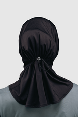 Kina Sport Hijab Olahraga - Black