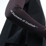 Kina Sport Turtleneck Manset Olahraga - Dark Brown