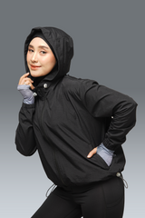 HIA Everywear Bhava Jacket Olahraga 2.0 Wanita - BLACK