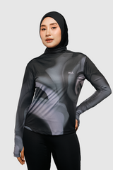 Bhava Printed T-Shirt - Black Printed