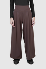 Nomi Sport Flare Pants - Brown