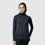 Kina Shirt Long Sleeve - Black Sand