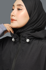 HIA Everywear Bhava Jacket Olahraga 2.0 Wanita - BLACK