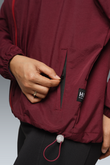 HIA Everywear Bhava Jacket Olahraga 2.0 Wanita - BURGUNDY
