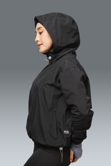 HIA Everywear Bhava Jacket Olahraga 2.0 Wanita - BLACK