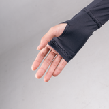 Kina Sport Crewneck Manset Olahraga - Dark Grey