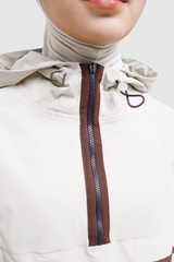 HIA Everywear X PRIOR Nala Oversized Sport Jacket Gym Yoga Pilates - Cream