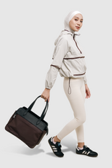 HIA Everywear X PRIOR Nala Oversized Sport Jacket Gym Yoga Pilates - Cream