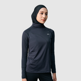Kina Shirt Long Sleeve - Black Sand