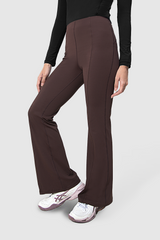 Lumi Flare Comfy Sport Legging - Brown