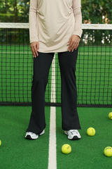 Alma Flare Legging - Black