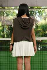 Alma Vest - Brown