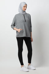 Tameeka Top - Dusty Grey