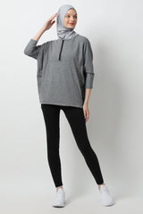 Tameeka Top - Dusty Grey