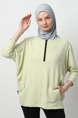 Tameeka Top - Green Sage