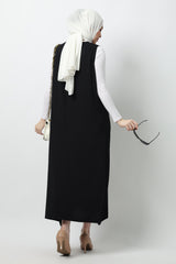 HIA Dailywear Marua Inner Dress - Black