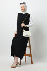 HIA Dailywear Marua Inner Dress - Black