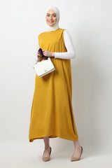 HIA Dailywear Marua Inner Dress - Mustard