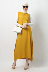 HIA Dailywear Marua Inner Dress - Mustard
