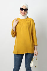 HIA Dailywear Louna Blouse - Mustard