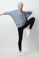 Tameeka Top - Mineral Blue