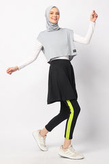 Briella Short-Skirt x Nea Legging - Bundling - Black Green