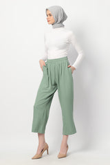 HIA DailyWear - Seera Pants Kulot - Green Lily